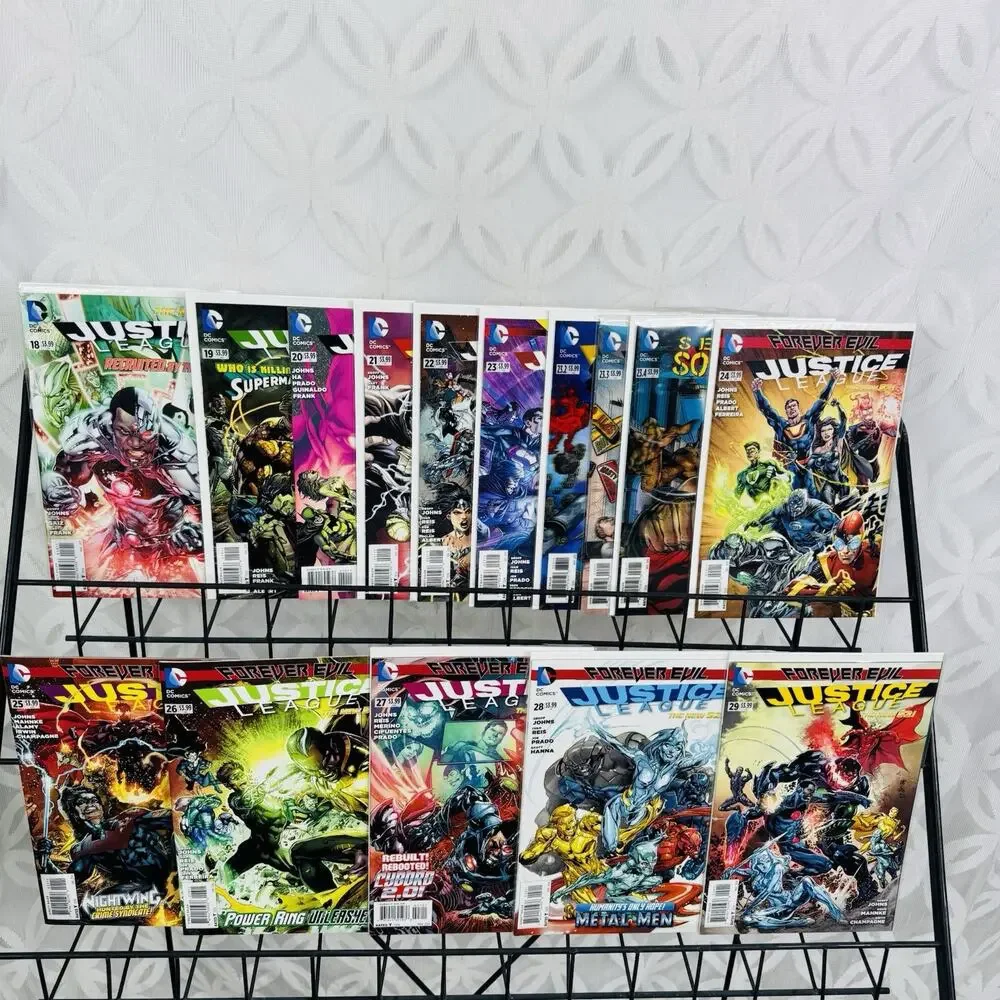 Justice League 18-29 23.2-23.4 Lot Forever Evil‎ 1st Modern Marvel Family